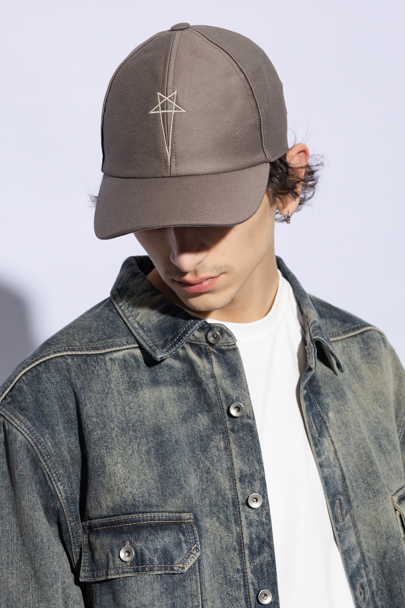 Grey Baseball cap Rick Owens DRKSHDW - Vitkac GB